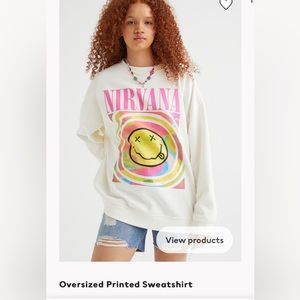 H&M Nirvana crewneck